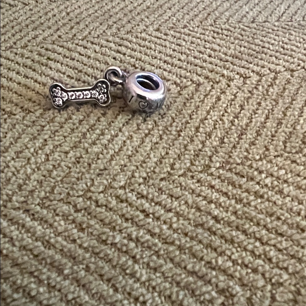 Pandora Dog Lovers!!! Pandora Silver Bone Charm Pendant